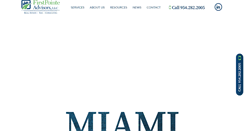 Desktop Screenshot of first-pointe.com